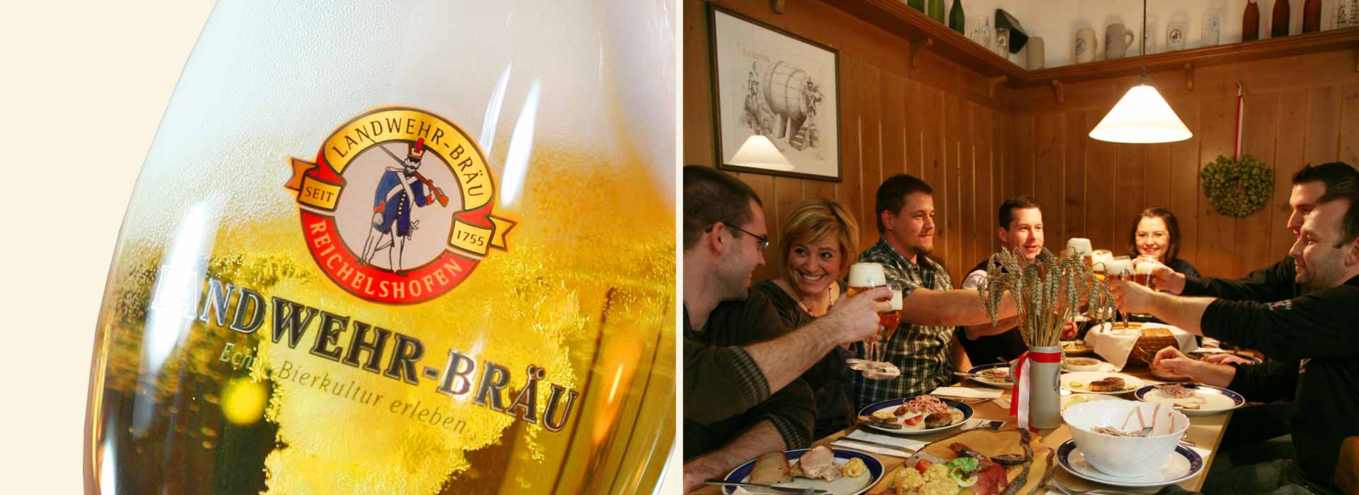 Landwehrbiere Feiern mit Landwehr