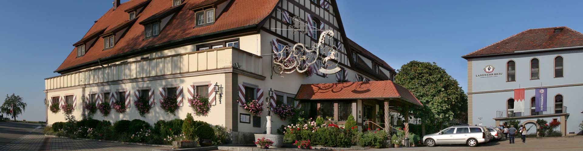 Landwehrbräu Hotel in Franken